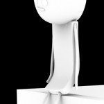 The ambient occlusion from the character and its surroundings