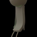 The indirect illumination from the environment