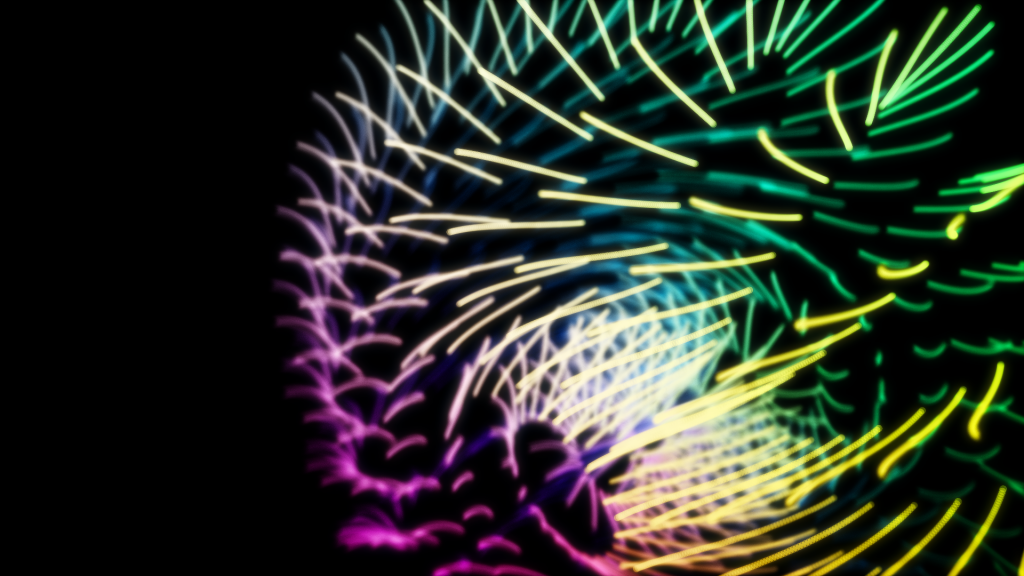 3D Light Streaks